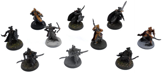 LOTR 10 Mirkwood Armoured Elves Warband #1 FINECAST 1587