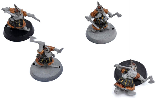 LOTR 4 Dwarf Iron Guards #1 FINECAST 1594