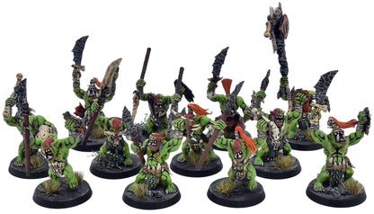 ORRUK WARCLANS 12 Savage Orruks #4 PRO PAINTED Warhammer Sigmar 6981