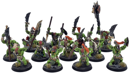 ORRUK WARCLANS 12 Savage Orruks #4 PRO PAINTED Warhammer Sigmar 6981