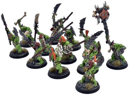 ORRUK WARCLANS 12 Savage Orruks #4 PRO PAINTED Warhammer Sigmar 6981