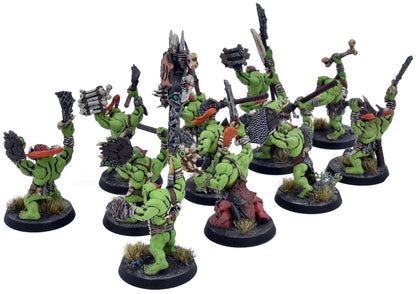 ORRUK WARCLANS 12 Savage Orruks #4 PRO PAINTED Warhammer Sigmar 6981