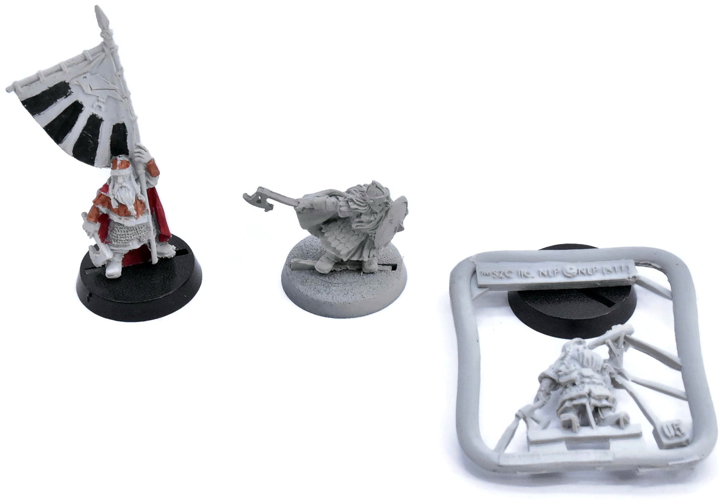 LOTR 3 Khazad-Dum Dwarven Commanders #1 FINECAST 1716