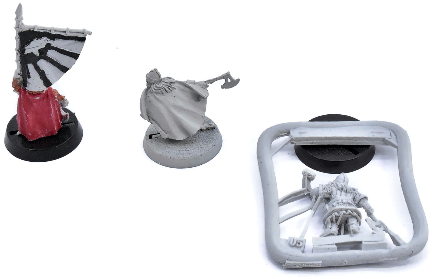 LOTR 3 Khazad-Dum Dwarven Commanders #1 FINECAST 1716