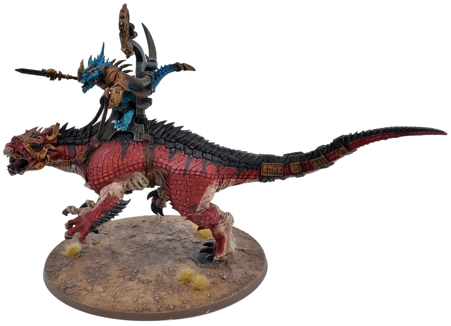 SERAPHON Saurus Oldblood On Carnosaur #1 Sigmar 7018