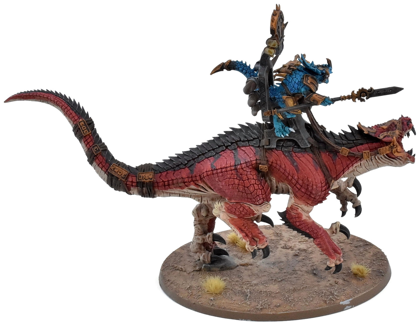 SERAPHON Saurus Oldblood On Carnosaur #1 Sigmar 7018