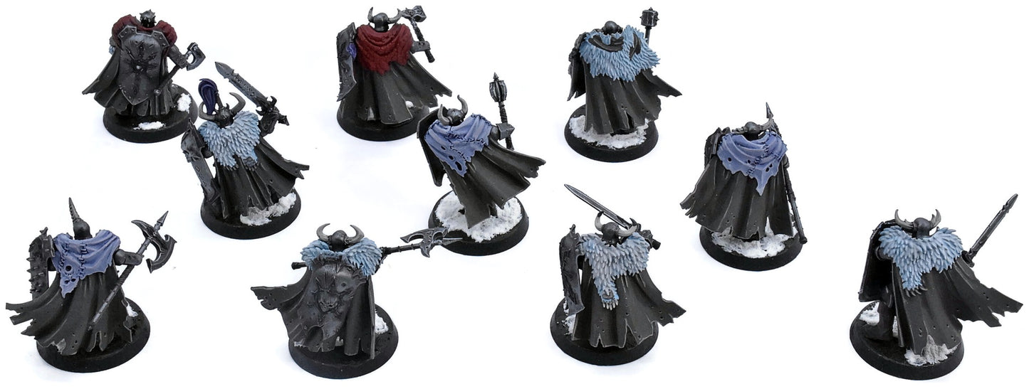 SLAVES TO DARKNESS 10 Chaos Warriors #1 WELL PAINTED Sigmar 1792