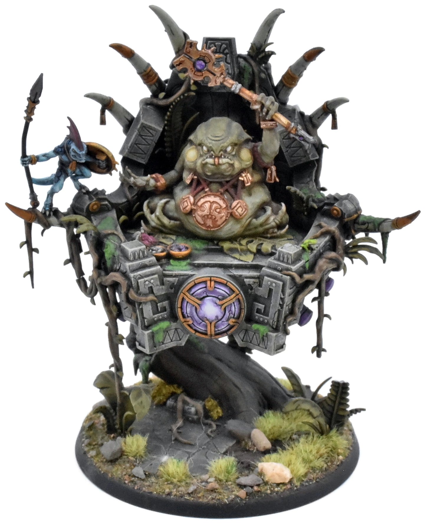 SERAPHON Slann Starmaster #1 PRO PAINTED Warhammer Sigmar 7049