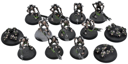 NECRONS 10 Necron Warriors +3 Scarabs #1 Warhammer 40K 8058