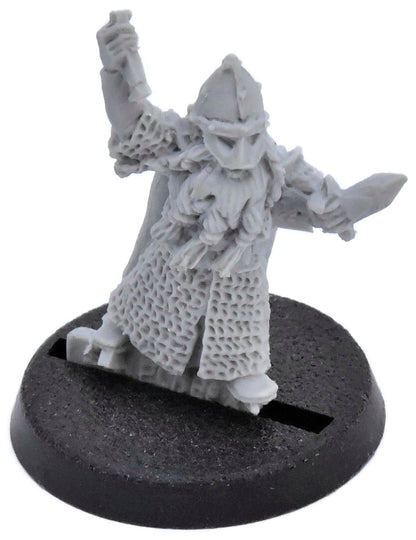 LOTR Dwarf shield bearer #1 FINECAST, INCOMPLETE Missing shield 1822