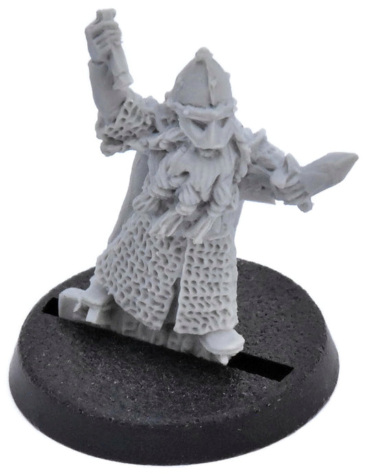LOTR Dwarf shield bearer #1 FINECAST, INCOMPLETE Missing shield 1822