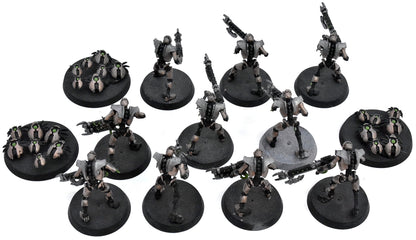NECRONS 10 Necron Warriors +3 Scarabs #1 Warhammer 40K 8058