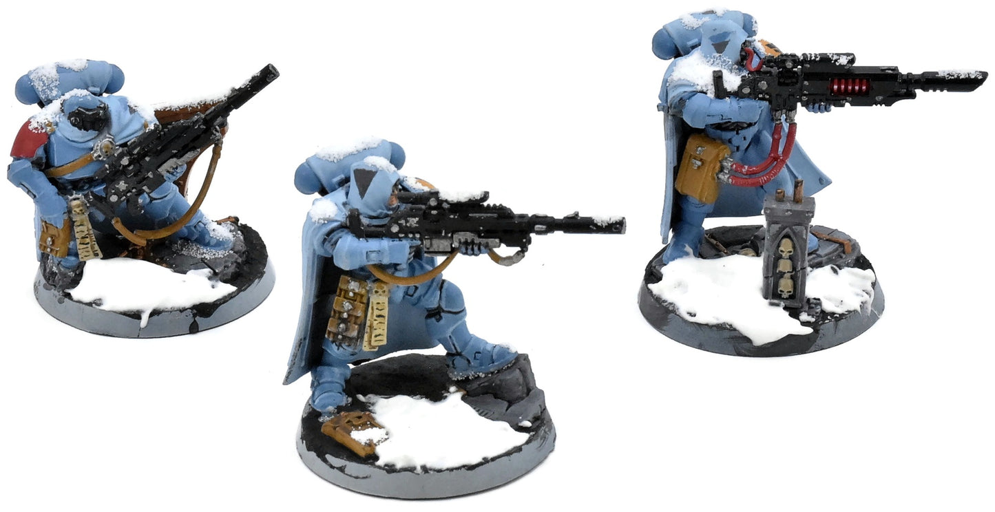 SPACE WOLVES 3 Primaris Eliminators #1 WELL PAINTED Warhammer 40K 7063