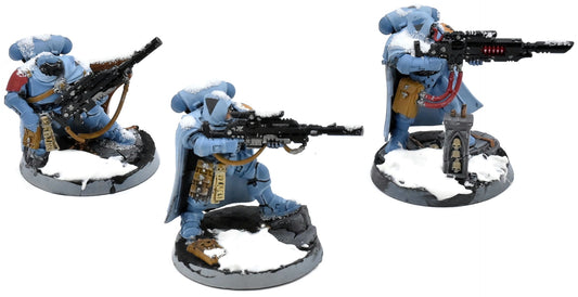 SPACE WOLVES 3 Primaris Eliminators #1 WELL PAINTED Warhammer 40K 7063