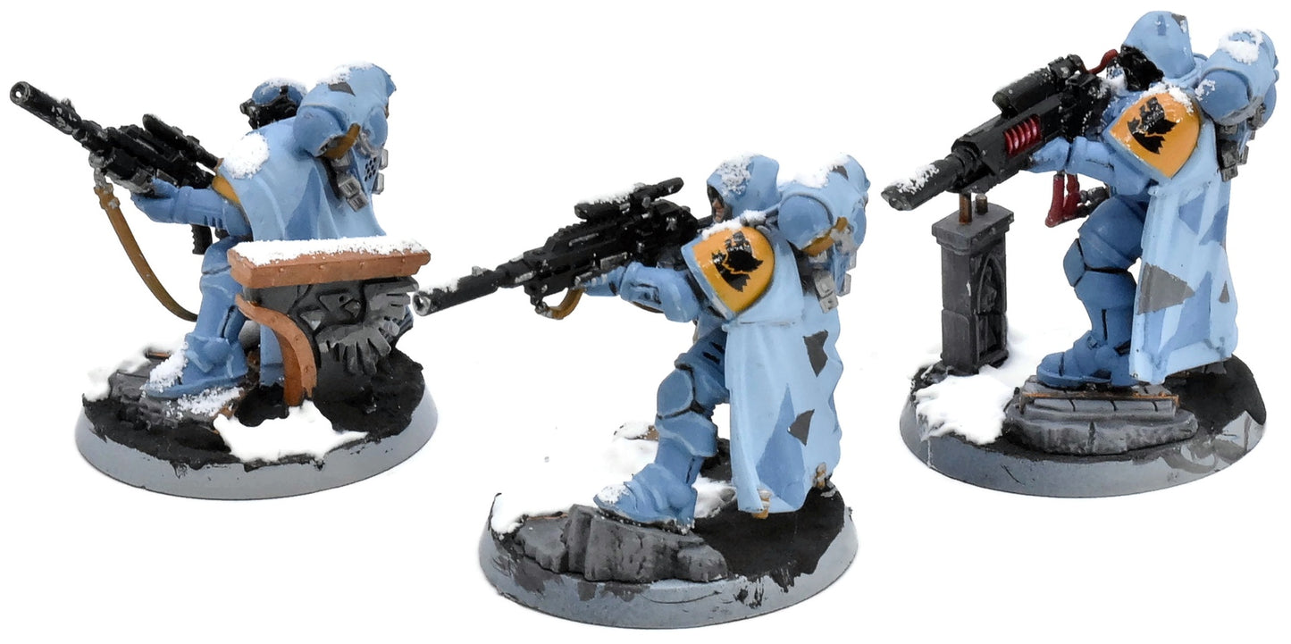 SPACE WOLVES 3 Primaris Eliminators #1 WELL PAINTED Warhammer 40K 7063