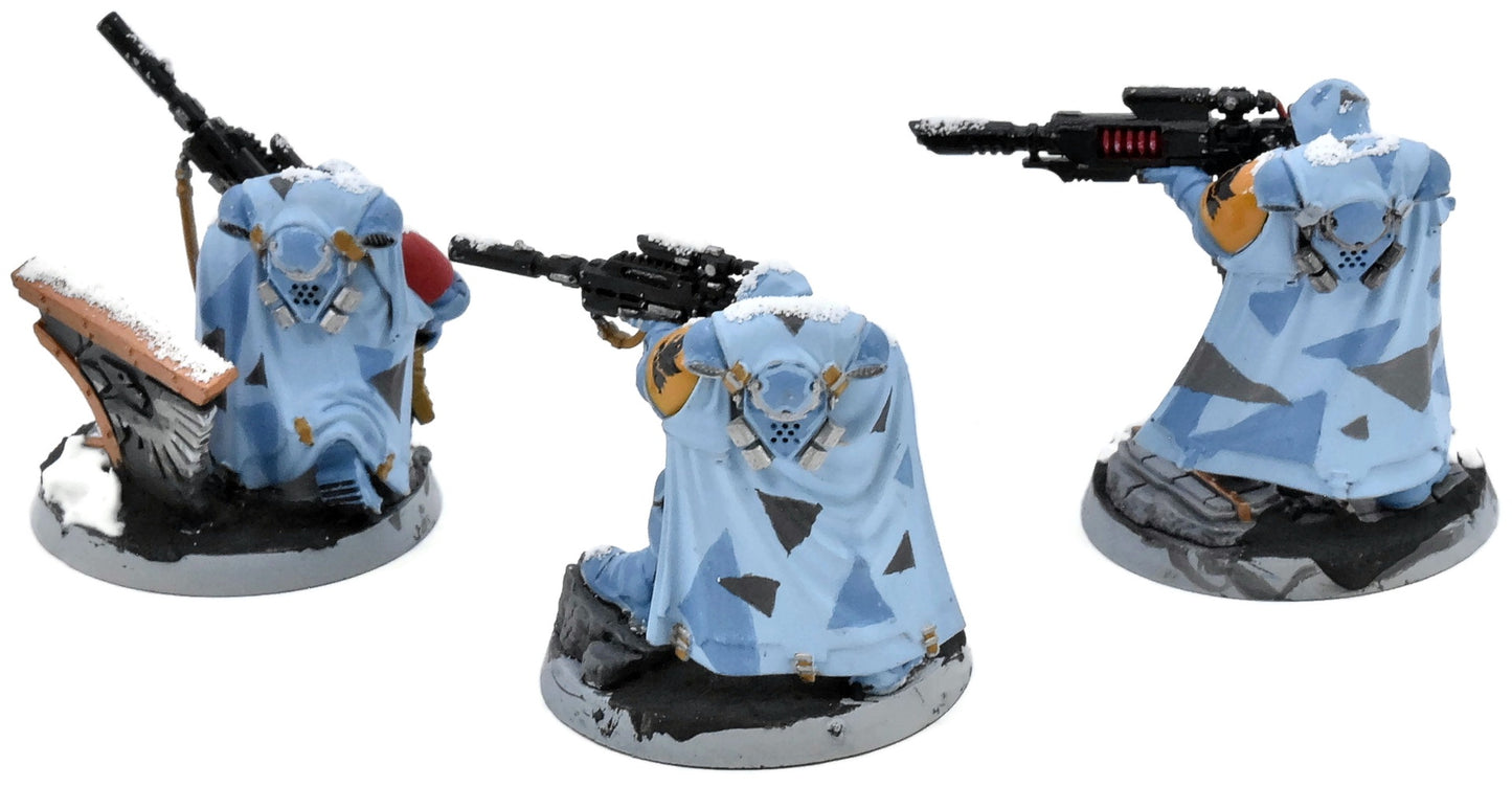 SPACE WOLVES 3 Primaris Eliminators #1 WELL PAINTED Warhammer 40K 7063