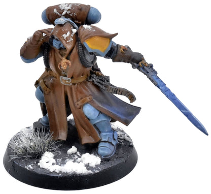 SPACE WOLVES Phobos Librarian #1 WELL PAINTED Warhammer 40K 7094