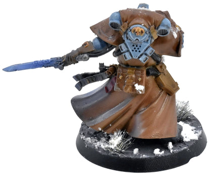 SPACE WOLVES Phobos Librarian #1 WELL PAINTED Warhammer 40K 7094