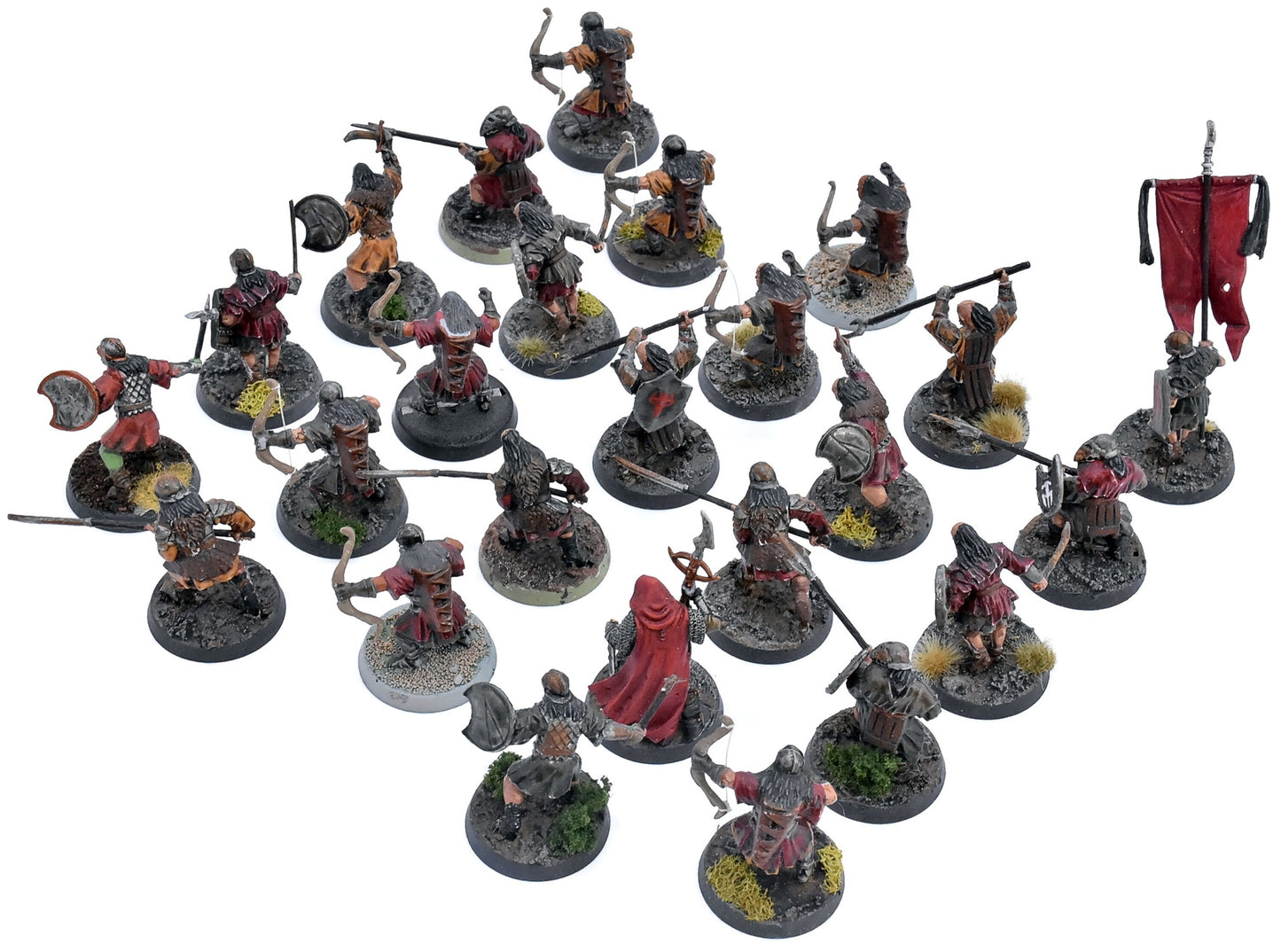 LOTR 25 Mordor Orcs #1 WELL PAINTED LOTR 1891