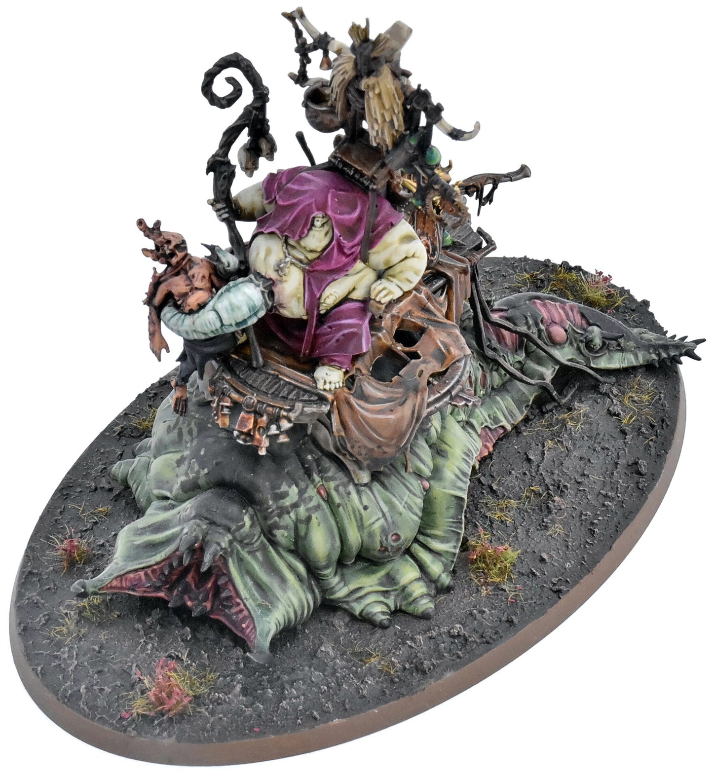 MAGGOTKIN OF NURGLE Festus The Leechlord #1 PRO PAINTED Sigmar 1921