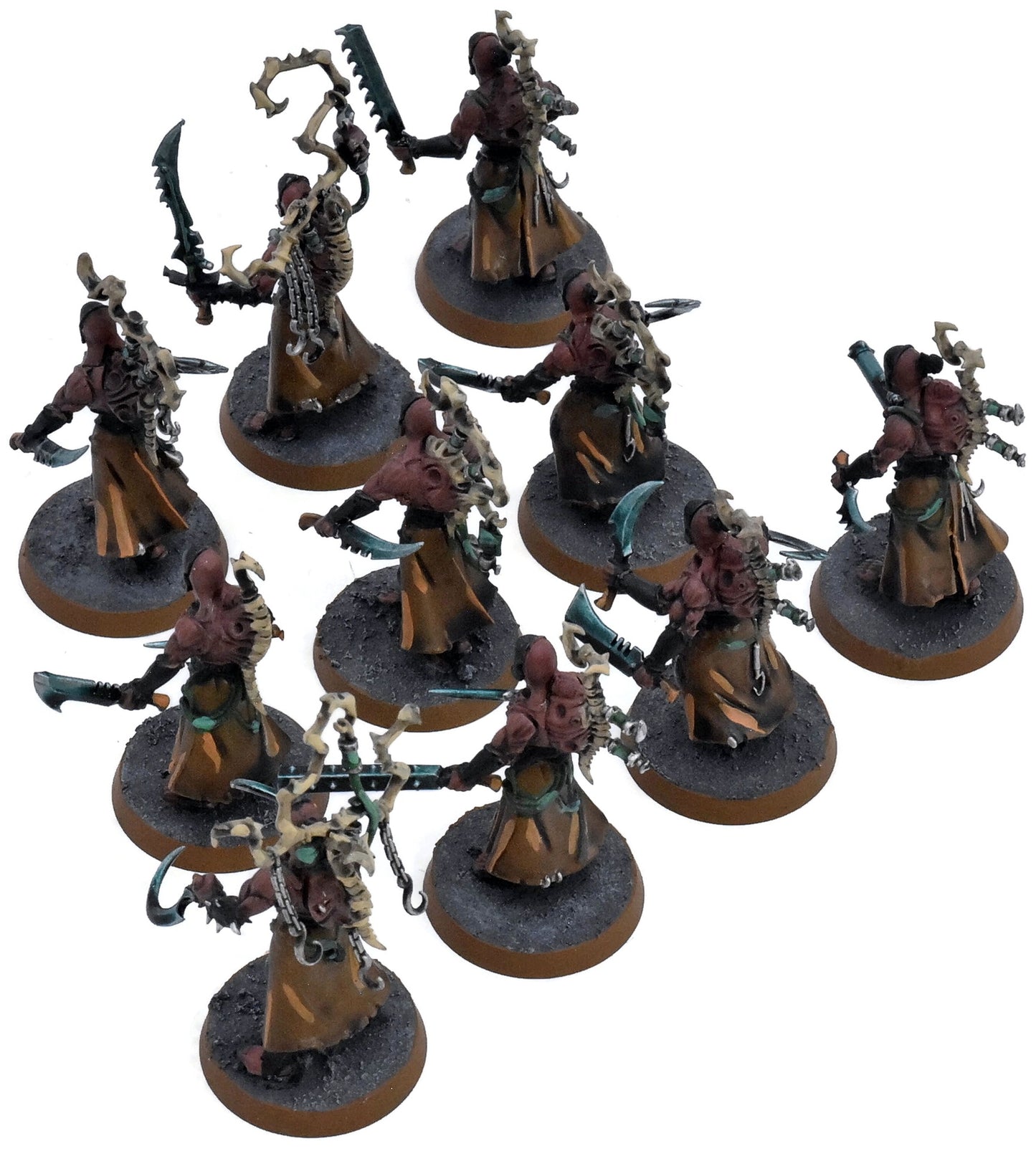 DRUKHARI 10 Wracks #1 WELL PAINTED Warhammer 40K 8195