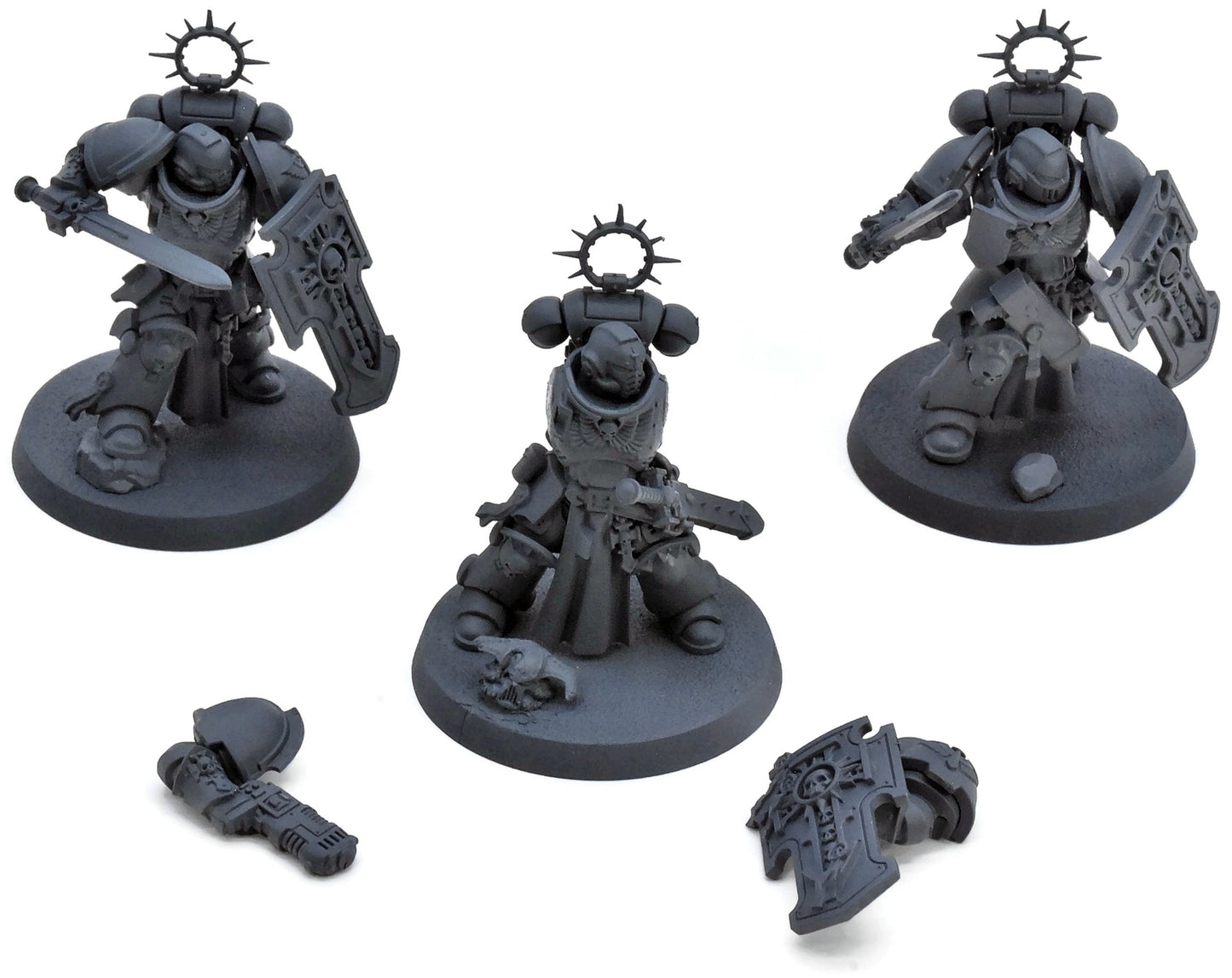 SPACE MARINES 3 Bladeguard Veterans #2 Warhammer 40K 7193
