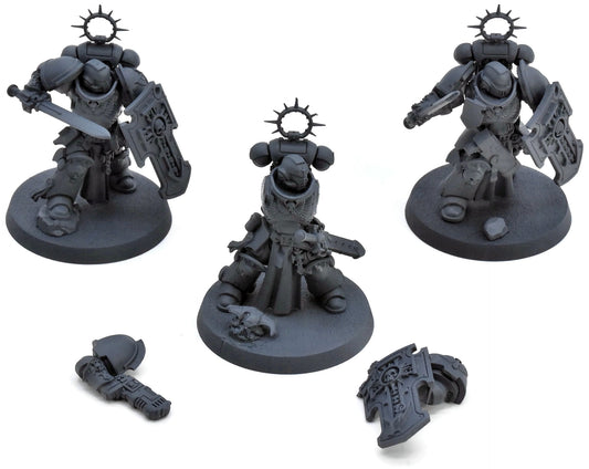 SPACE MARINES 3 Bladeguard Veterans #2 Warhammer 40K 7193