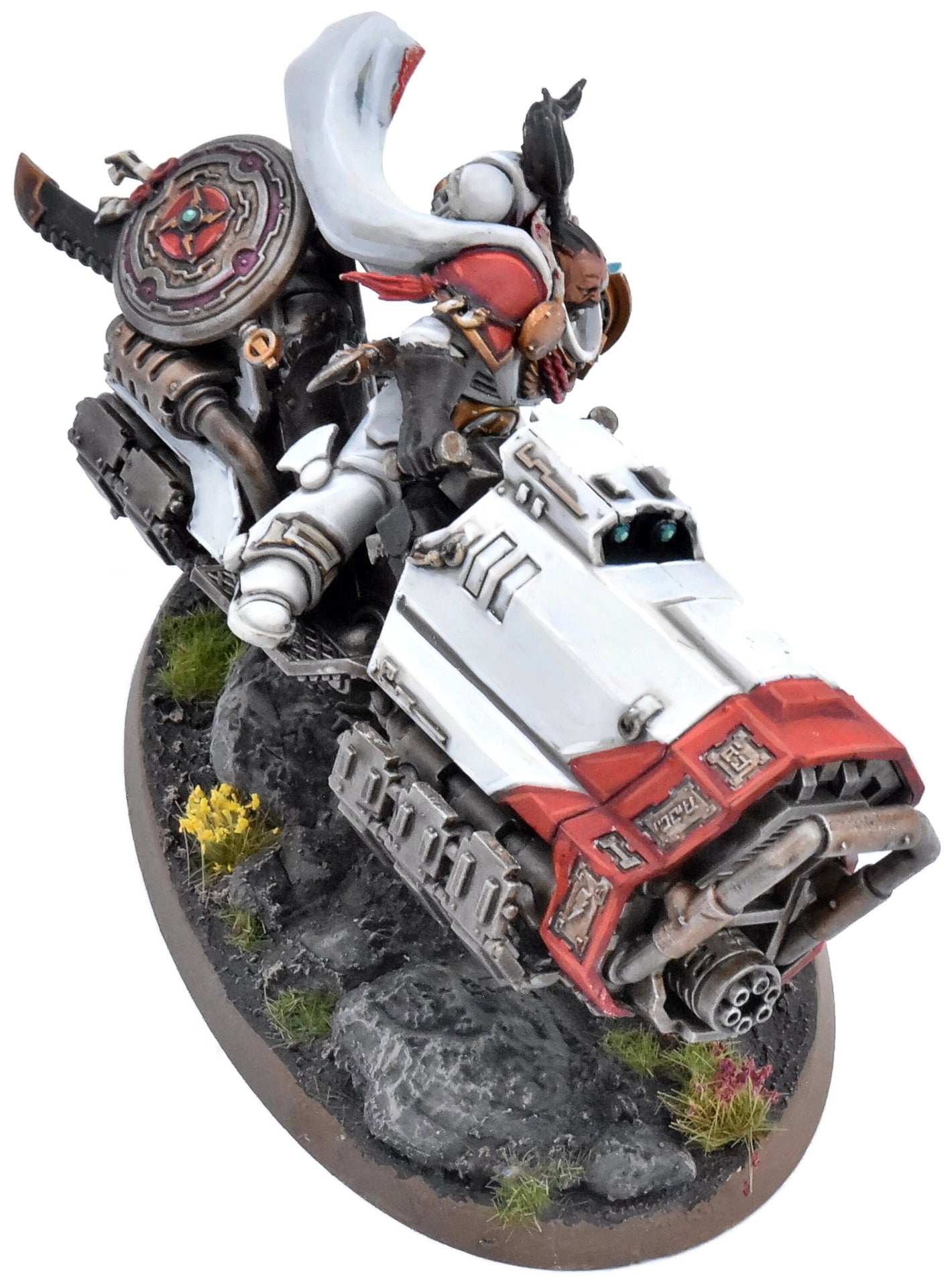 WHITE SCARS White Scars Suboden Khan #1 PRO PAINTED Warhammer 40K 1945