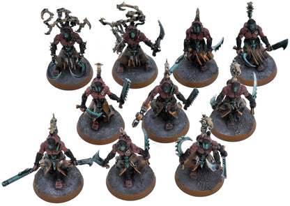 DRUKHARI 10 Wracks #5 WELL PAINTED Broken Bits Warhammer 40K 8232