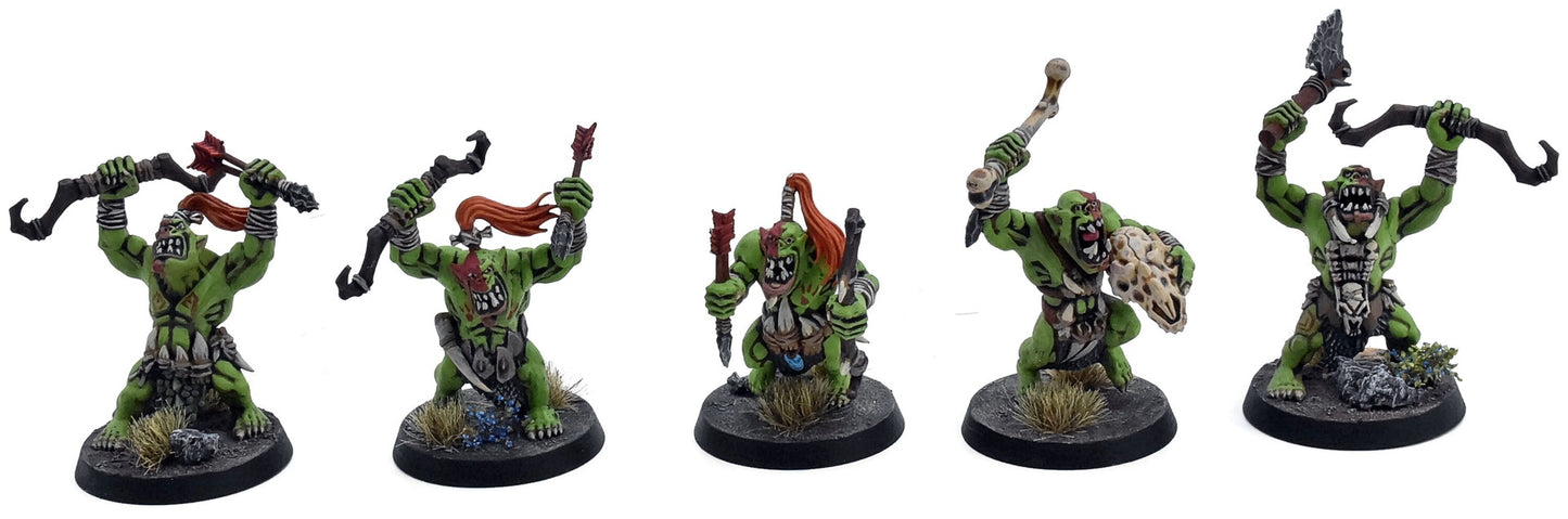 ORRUK WARCLANS 10 Savage Orruks #2 PRO PAINTED Warhammer Sigmar 7216