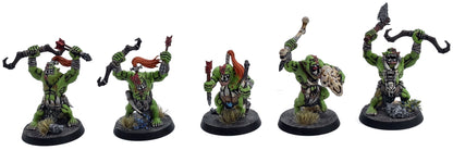 ORRUK WARCLANS 10 Savage Orruks #2 PRO PAINTED Warhammer Sigmar 7216