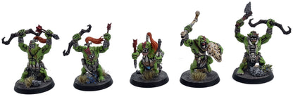 ORRUK WARCLANS 10 Savage Orruks #2 PRO PAINTED Warhammer Sigmar 7216