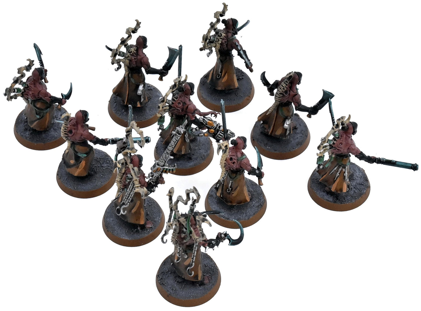 DRUKHARI 10 Wracks #5 WELL PAINTED Broken Bits Warhammer 40K 8232