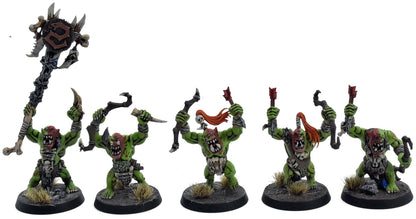 ORRUK WARCLANS 10 Savage Orruks #2 PRO PAINTED Warhammer Sigmar 7216