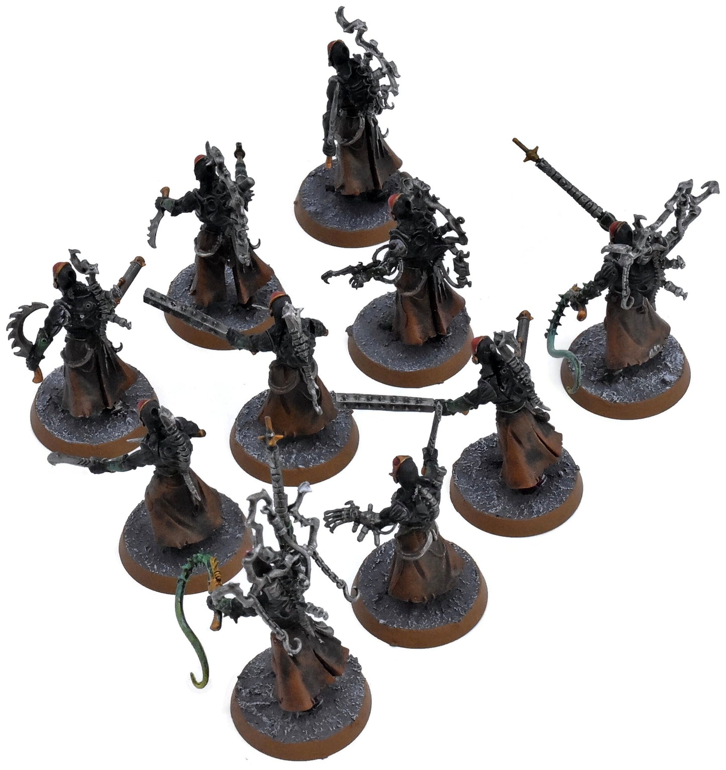 DRUKHARI 10 Wracks #6 WELL PAINTED Warhammer 40K 8249