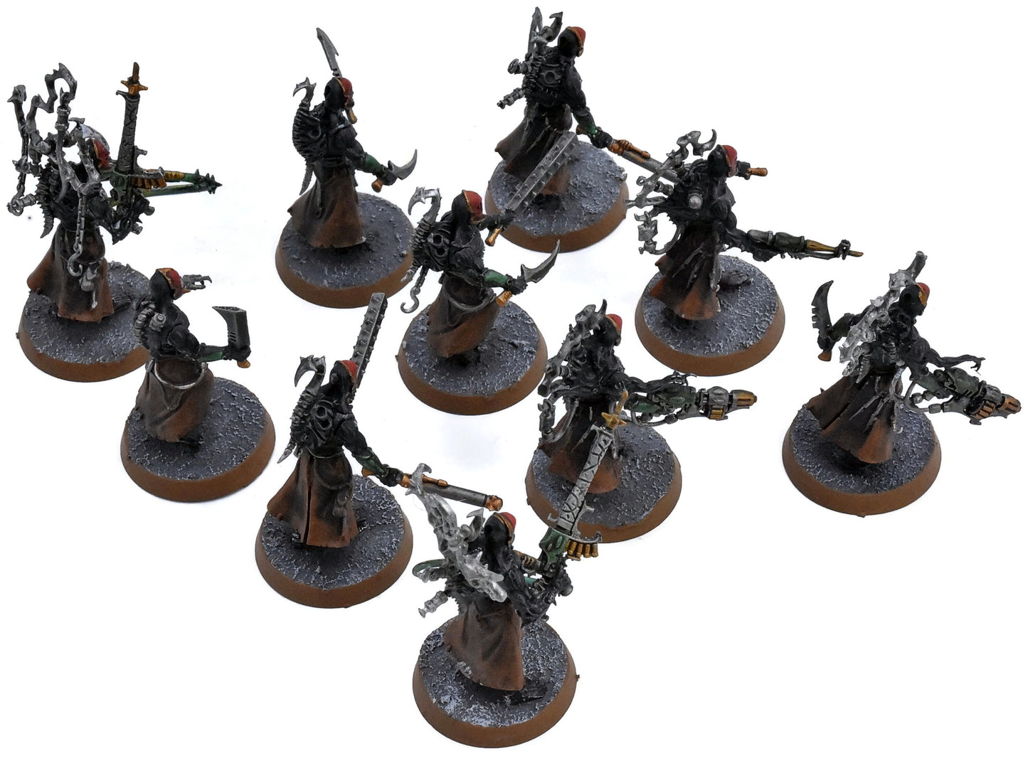 DRUKHARI 10 Wracks #6 WELL PAINTED Warhammer 40K 8249