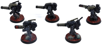 T'AU EMPIRE 5 Xv25 Stealth Battlesuits #1 PRO PAINTED Warhammer 40K 1983