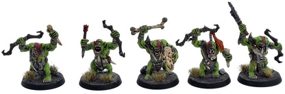 ORRUK WARCLANS 10 Savage Orruks #3 PRO PAINTED Warhammer Sigmar 7223