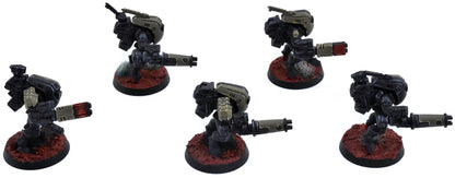 T'AU EMPIRE 5 Xv25 Stealth Battlesuits #1 PRO PAINTED Warhammer 40K 1983