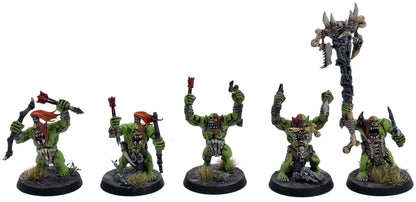 ORRUK WARCLANS 10 Savage Orruks #3 PRO PAINTED Warhammer Sigmar 7223