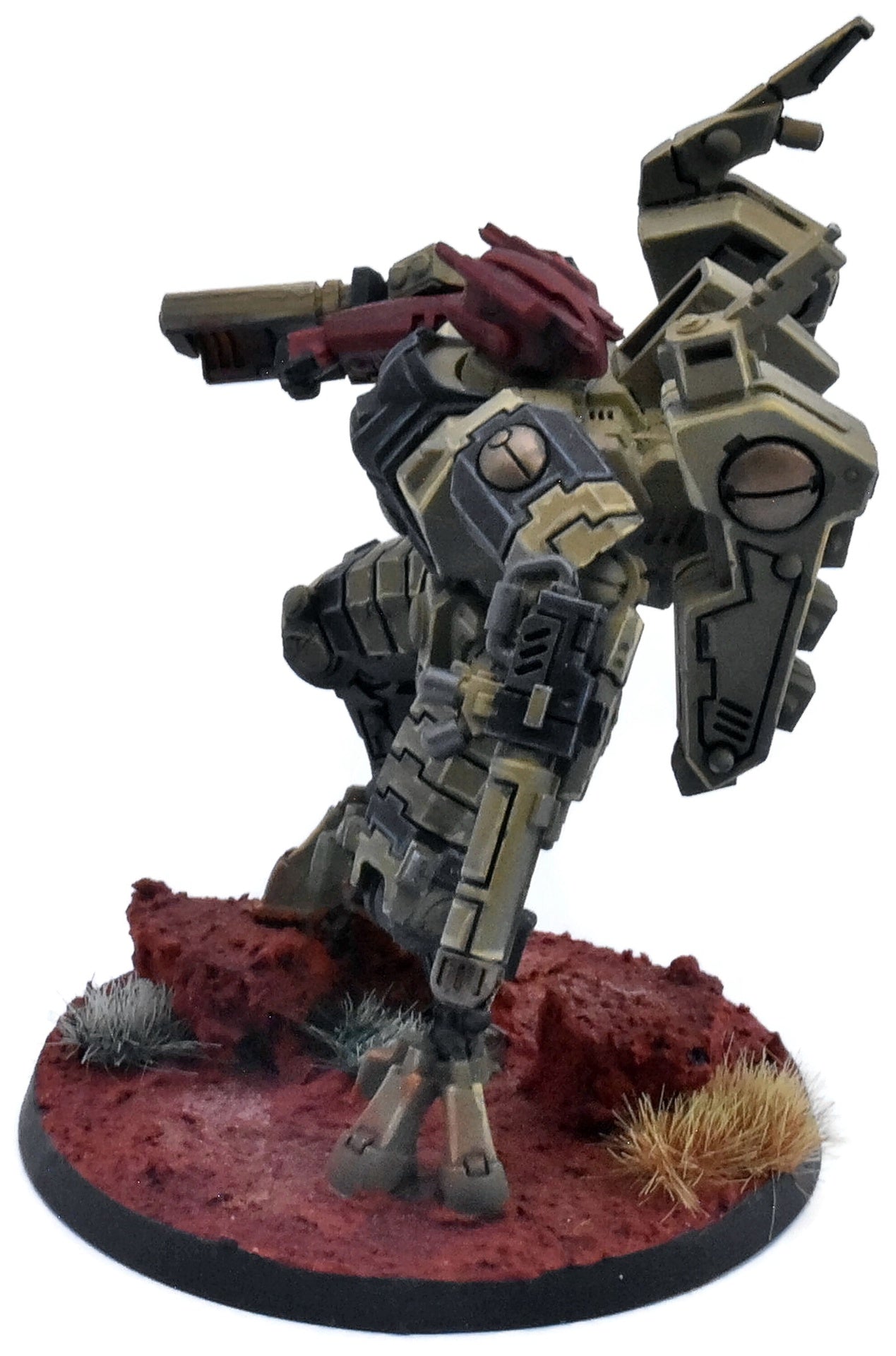 T'AU EMPIRE Tau Empire Commander #1 PRO PAINTED Warhammer 40K 2003