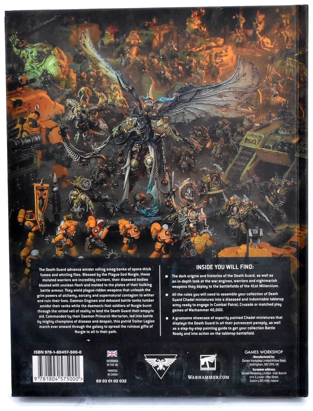 Codex Protection Warhammer 40K Death Guard Codex (HB) (English) #1 40K 2027 – Kingdom of ...