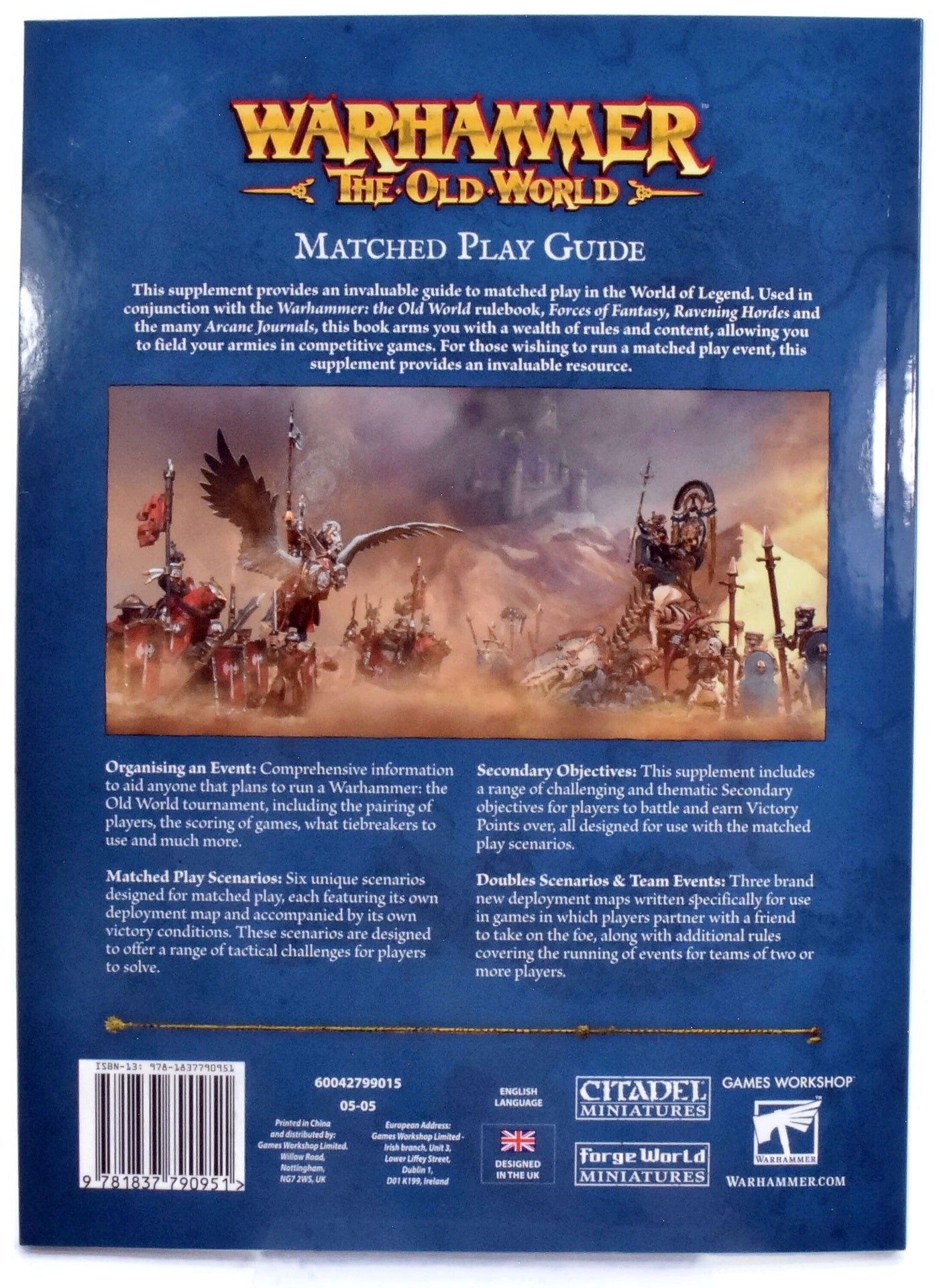 Warhammer FANTASY The Old World Matched Play Guide #1 2058