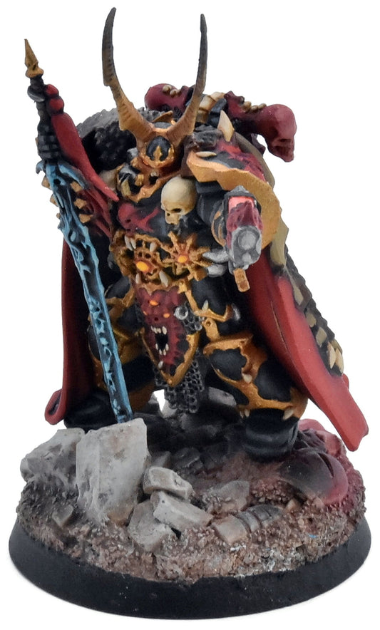 CHAOS SPACE MARINES Kranon The Relentless #1 WELL PAINTED Warhammer 40K 7322