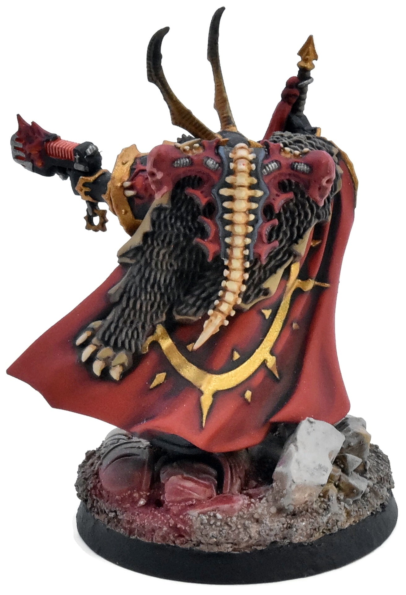 CHAOS SPACE MARINES Kranon The Relentless #1 WELL PAINTED Warhammer 40K 7322