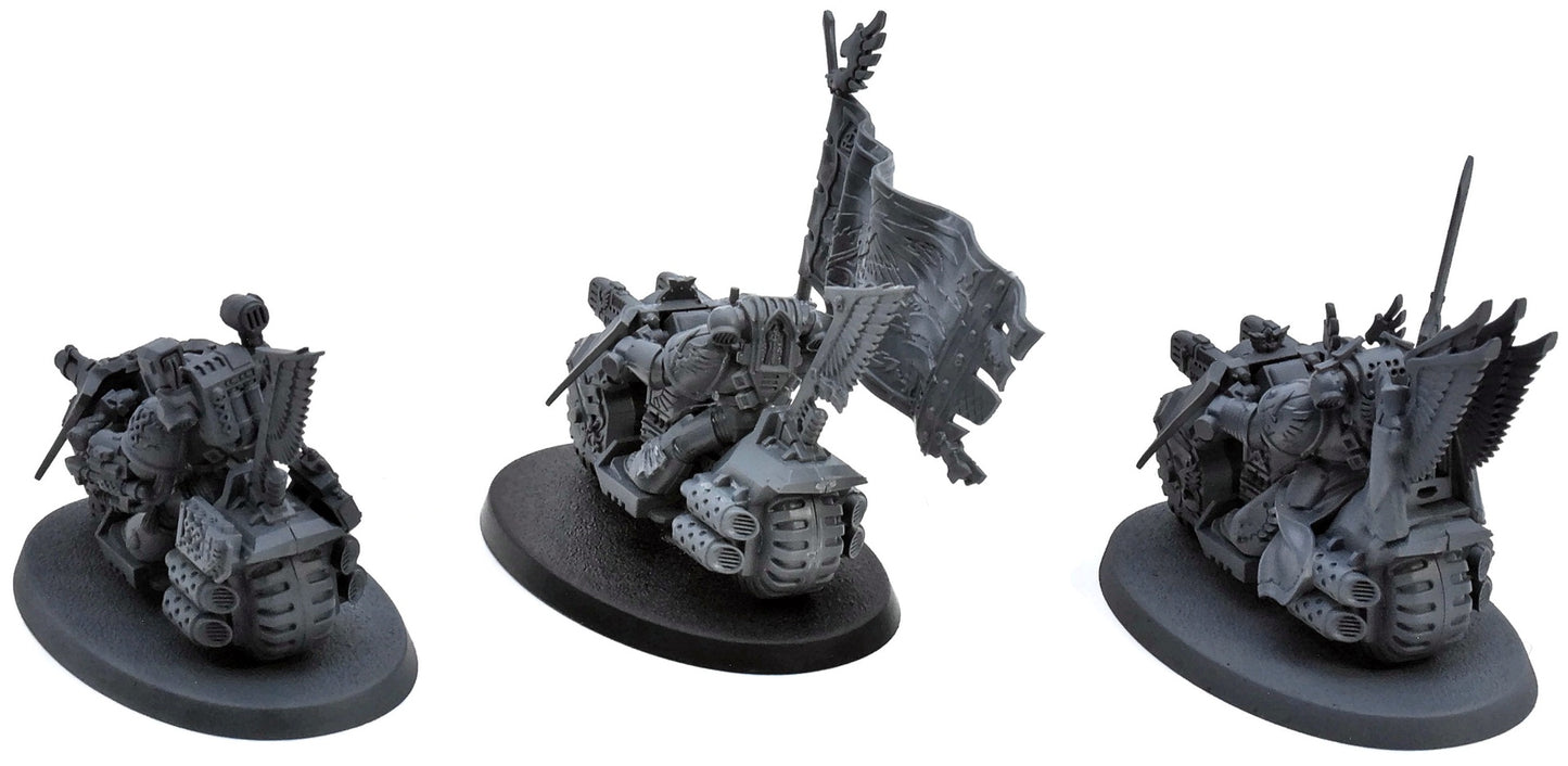 DARK ANGELS 3 Ravenwing Bike Squadron #1 Warhammer 40K 7339