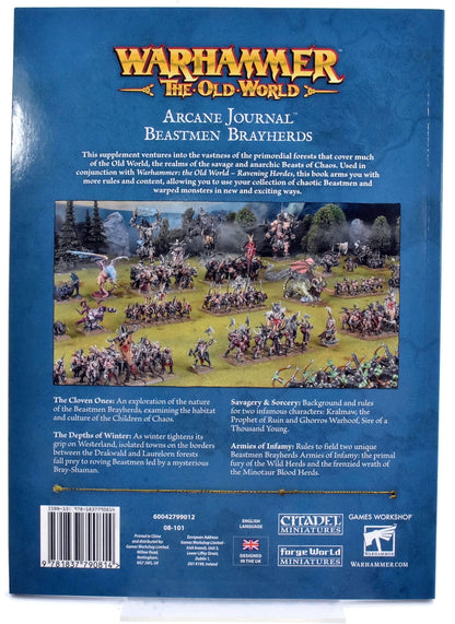 Warhammer FANTASY Arcane Journal Beastmen Brayherds #1 2096