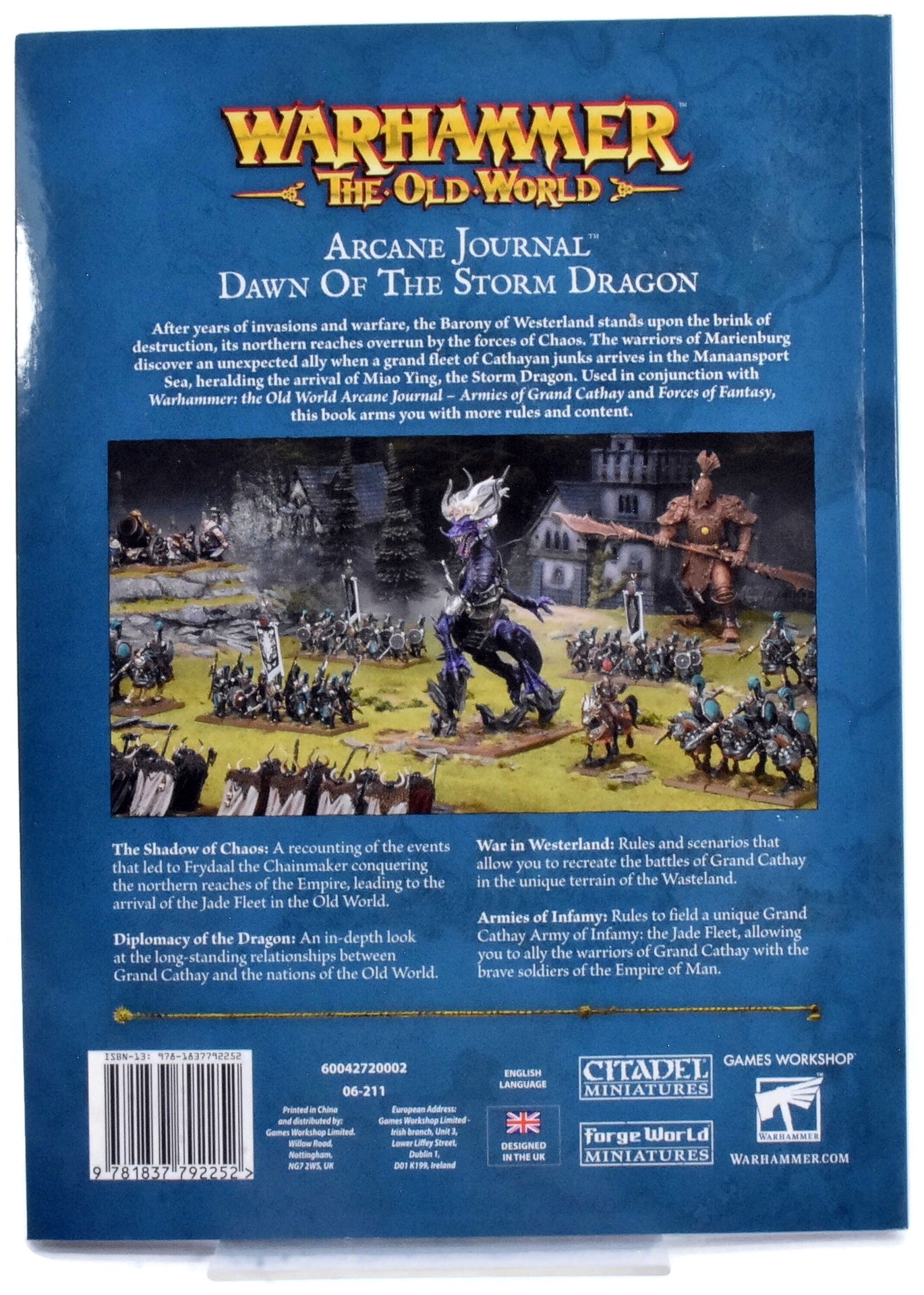 Warhammer FANTASY Arcane Journal Dawn Of The Storm Dragon #1 2119