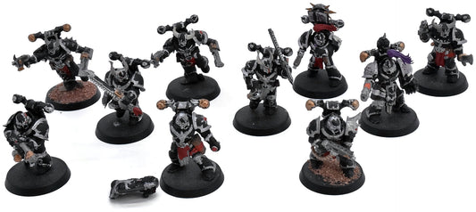 CHAOS SPACE MARINES 10 Legionaries #2 Warhammer 40K 8393