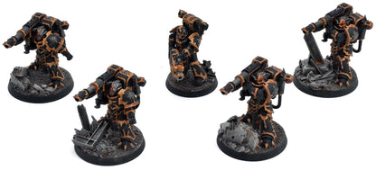 CHAOS SPACE MARINES 5 Havocs #1 WELL PAINTED Warhammer 40K 7377